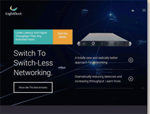 Tablet Screenshot of lightfleet.com
